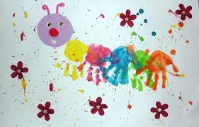 Ideen Manuelle Aktivitat 2 Jahre Um Spass Mit Ihren Kindern Zu Haben Mobel Design Dekoration Kinder Basteln 2 Jahre Handabdruck Kunst Basteln Fruhling Kinder