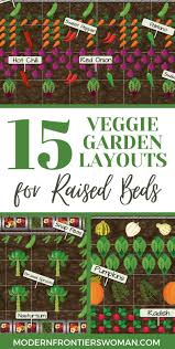 A raised bed layout plan tailored to north texas. Raised Bed Vegetable Garden Plan Modern Frontierswoman