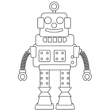 This listing is for a set of five 8.5 x 11 downloadable pdf files of cute robots coloring pages. Robot Coloring Png Free Robot Coloring Png Transparent Images 106440 Pngio
