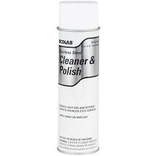 Ecolab Stainless Steel Cleaner Polish 17 Oz Aerosol Chemsource Direct