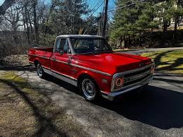 Image result for Light Red 1970 Truck