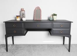 Stag Dressing Table Vintage Dressing Table Grey Dressing Table Brass Handles Modern Dresser In 2020 Stag Furniture Vintage Dressing Tables Grey Dressing Table