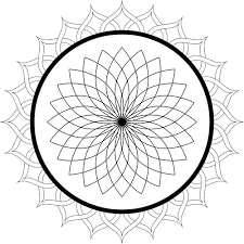Download Mandala Line Art Free Svg