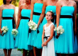Black And Teal Dress Or Aqua And Black Teal Bridesmaid Dresses Bridesmaids Dress Inspiration Blue Wedding Dresses