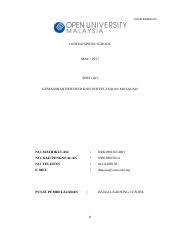 Please copy and paste this embed script to where. Sbfs1103 Kemahiran Berfikir Dan Penyelesaian Masalah R1 Kod Kursus Oum Business School May 2017 Sbsf1103 Kemahiran Berfikir Dan Penyelesaian Course Hero