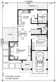 Do you own a small lot, ranging from 120 to 135 square meters? Elegant Six Bedrooms Double Storey House Plan Cool House Concepts