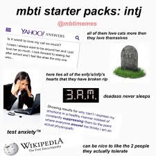 But what do the terms mean and how do they differ? I Do What I Want Mbtimemes Mbti Starter Packs Intj Comment
