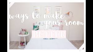 كيف تصير غرفتك أجمل أشياء بسيطة تجمل الغرفة Ways To Make You Room Better Youtube
