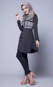 Entdecke rezepte, einrichtungsideen, stilinterpretationen und andere ideen zum ausprobieren. Image Result For Pakaian Kerja Wanita Berhijab Casual Hijab Outfit Cute Jackets Fashion