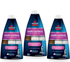 • great for cleaning all sealed hard floor and area rugs. Bissell Multi Surface Formula 3 Pack Of 32 Ozbottles Qvc Com
