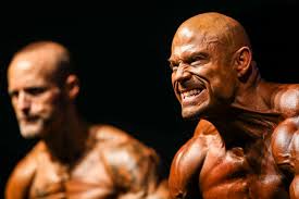 Bodybuilders at 2022 NPC Kentucky Derby Festival Championship