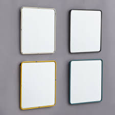 Check spelling or type a new query. Metal Framed Mirror In Black White Blue And Yellow