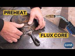 Cast Iron Welding Repair Using Flux Core Wire Youtube Welding Cast Iron Welding Flux Welding