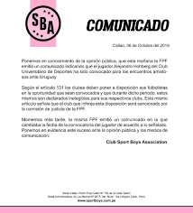 Juan 8:32 jugador de @pumasmx @nikefootball. Club Sport Boys On Twitter Comunicado Del Club Sport Boys Association