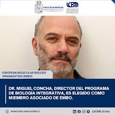 Dr. Miguel Concha, Director del Programa de Biología Integrativa, es  elegido como miembro asociado de EMBO