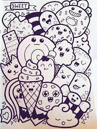 Kawaii Coloringbook Coloringpages Printablecoloringpages Coloringsheets Click This Pin For More Kawaii Doodle Art Drawing Cute Doodle Art Doodle Drawings