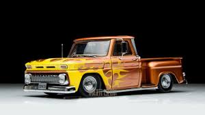 Image result for Orange 1965 Chevy Truck