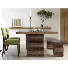 Paloma Dining Table In Dining Tables Crate And Barrel Love The Table Bench And Chairs But Reclaimed Wood Dining Table Square Dining Tables Dining Table
