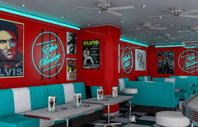 Framed Print American Diner Picture Elvis Marilyn Monroe Sinatra James Dean Diner Decor Vintage Diner Retro Cafe