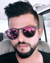 Super stylish Suresh Raina.
