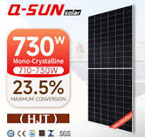 HJT 710-730W H type qrystal Mono-Crystal