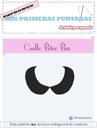 Cuello Peter Pan Patron Gratis Clothing Patterns Peter Pan Sewing Crafts