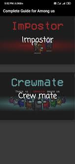 Maybe you would like to learn more about one of these? Among Us Crewmate And Imposter How To Win Guide For Android Apk Download