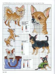17.75 x 22.5 18 count: Collectables Puppy Smooth Coat Chihuahua Dog Complete Counted Cross Stitch Kit Chihuahua Utit Vn