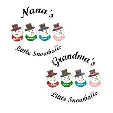 Download Svg Set Little Snowballs Grandma Nana Grandparents Christmas Granparent Tshirt Nana Tshirt Nana Grandma Art Christmas Art Grandparents Christmas Christmas Art Cricut Creations
