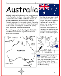 Interactive Printables On Instagram Learn About Australia With This Printab Social Studies Worksheets English Lesson Plans Printable Activities For Kids