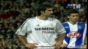 Más de un año sin amarilla. Real Madrid Vs Espanyol 2003 2004 2 1 Figo Zidane Ronaldo Beckham Youtube