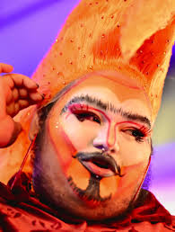 Come see me during my final month of drag!! If you want a piece of Papi at  your shows, dm me to book for this month too! 👹💖🎃 Happy Gay Pride Two