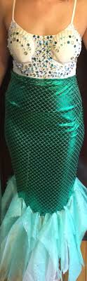 If you want to take the dive too then the under the sea mermaid costume is a prime choice. Diy Mermaid Costume Mermaid Costume Diy Mermaid Halloween Costumes Mermaid Costume