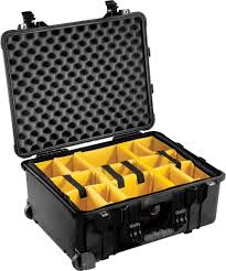 Pelican Case 1564 With Padded Dividers Black