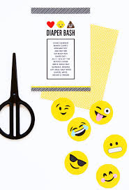 Emoji Party Ideas For An Emoji Baby Shower From Paging Supermom