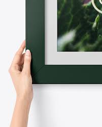 Download Matte Square Picture Frame Mockup In Object Mockups On Yellow Images Object Mockups PSD Mockup Templates