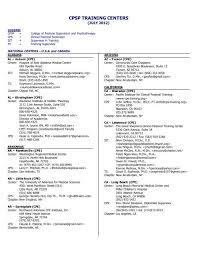 CPSP Training Centers Directory-JULY 2012