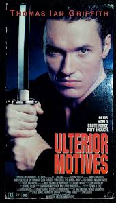 Ulterior Motives VHS Thomas Ian Griffith VTG 1993 Video Action Rare  22389350132| eBay