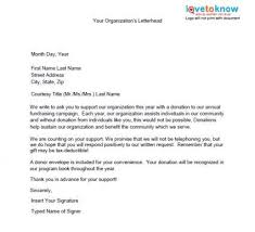 Samples Of Non Profit Fundraising Letters Lovetoknow Fundraising Letter Donation Letter Sample Fundraising Letters