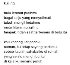 Buatlah Sebuah Puisi Tentang Penyiksaan Hewan Minimal 6 Bait Brainly Co Id