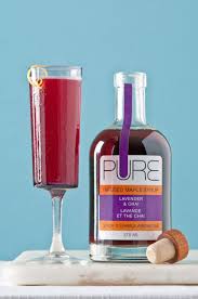 Lady Auger Blueberry Maple Cocktail Maple Cocktail Blueberry Cocktails