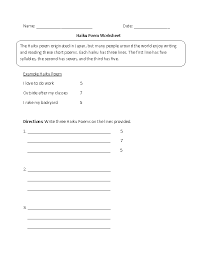 Haiku Poem Poetry Worksheet Poetry Worksheets Haiku Poems Poetry Comprehension