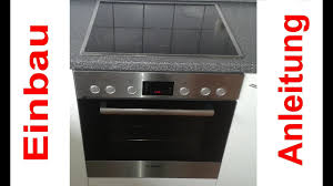 Herd Elektroherd Kochfeld Und Backofen Anschliessen 400v Herdanschluss Installieren Anleitung Youtube