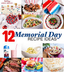 If you don't have any plans just yet, why not try some of the memorial day craft ideas below? 12 Recipes For The Perfect Memorial Day Weekend Cookout