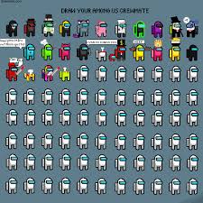 There are easy pictures to draw everywhere you look. Pixilart Draw Among Us Characters By Christopher P