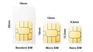 Aug 20, 2020 · although a nano sim is by far the most widely used by modern handsets, most networks will actually send a multi sim, combi sim or trio sim, which are all different ways of saying multiple sim card sizes in one. Sim Card Sizes Standard Micro And Nano Explained