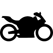 Motorcycle Of Big Size Black Silhouette Free Vector Icons Designed By Freepik Bike Art Kids Silhouette Silhouette Art