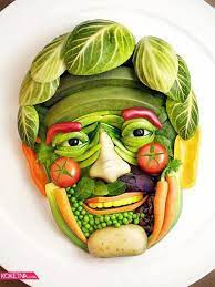 Healthy Face Creepy Food Food Carving Food Humor