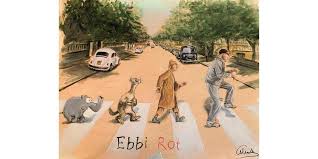 He became famous in the 1970s and 1980s in germany with his shows, books and films. Otto Waalkes Ebbi Rot