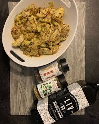 Quand Tu Rend Une Simple Salade De Patate Au Next Level Juste Trop Bon Si Facile Avec De Bon Ingredients Salade De Patate Salade Patates